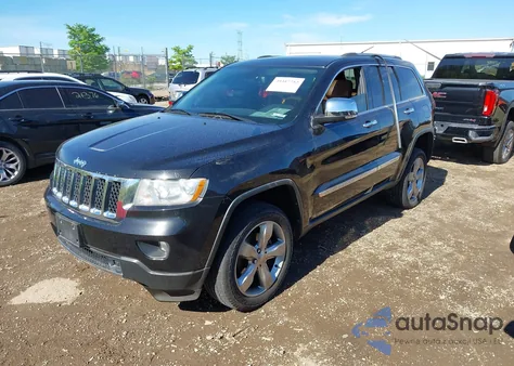 2013 Jeep Grand Cherokee Overland из США, поврежденный, VIN 1C4RJFCG9DC606840